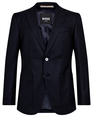 Hutson-2PP-253 Blazer - Dark Blue